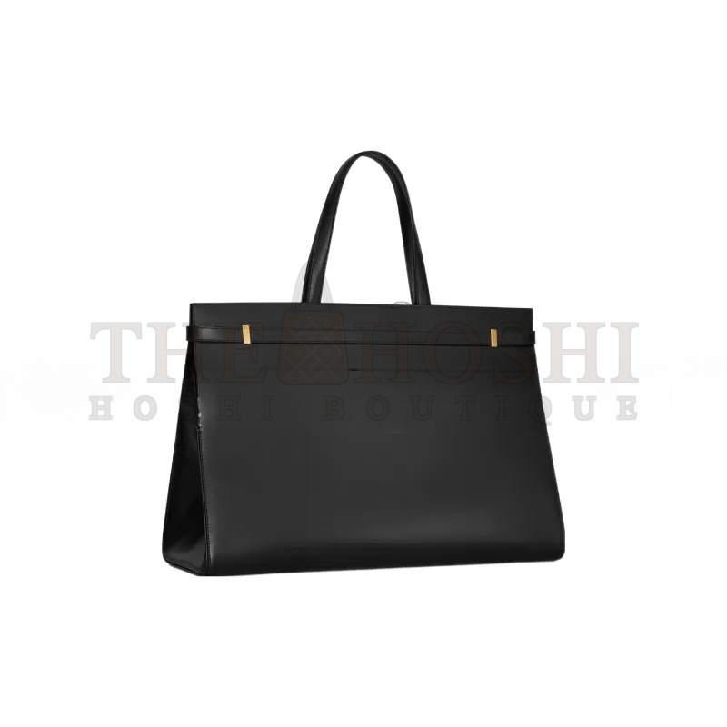 Y51 MANHATTAN LARGE SHOPPING BAG IN SHINY LEATHER 7341350SX0W1000 (50*35*19cm) Master Quality